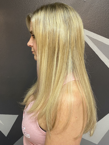 Fine blonde hair Extensions